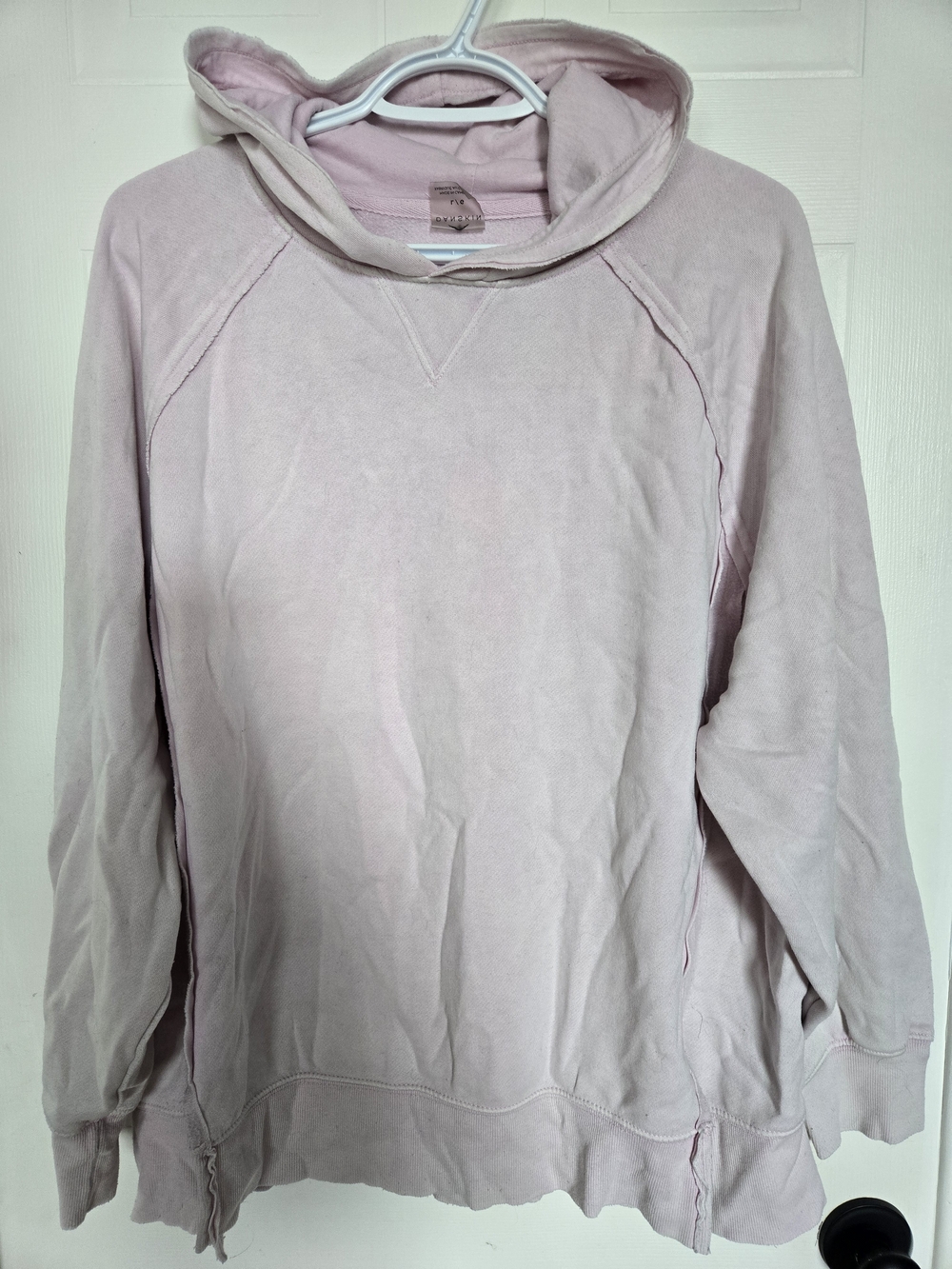 Danskin Pale Pink Hooded Sweatshirt